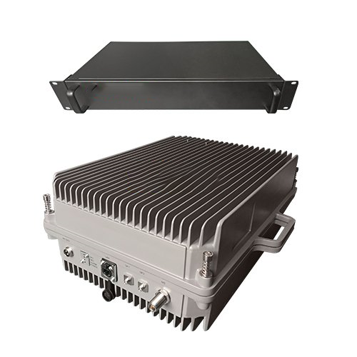  龙游350M PDT消防集群警用数字光纤直放站近远端机