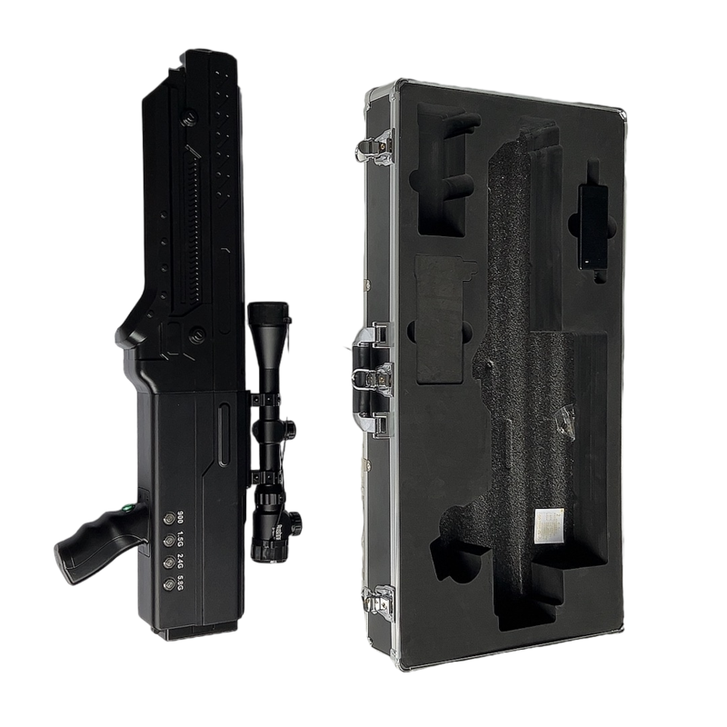  龙游手持便携式枪型低空防御反制四通道A型