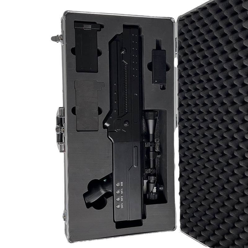  龙游手持便携式枪型低空防御反制四通道B型